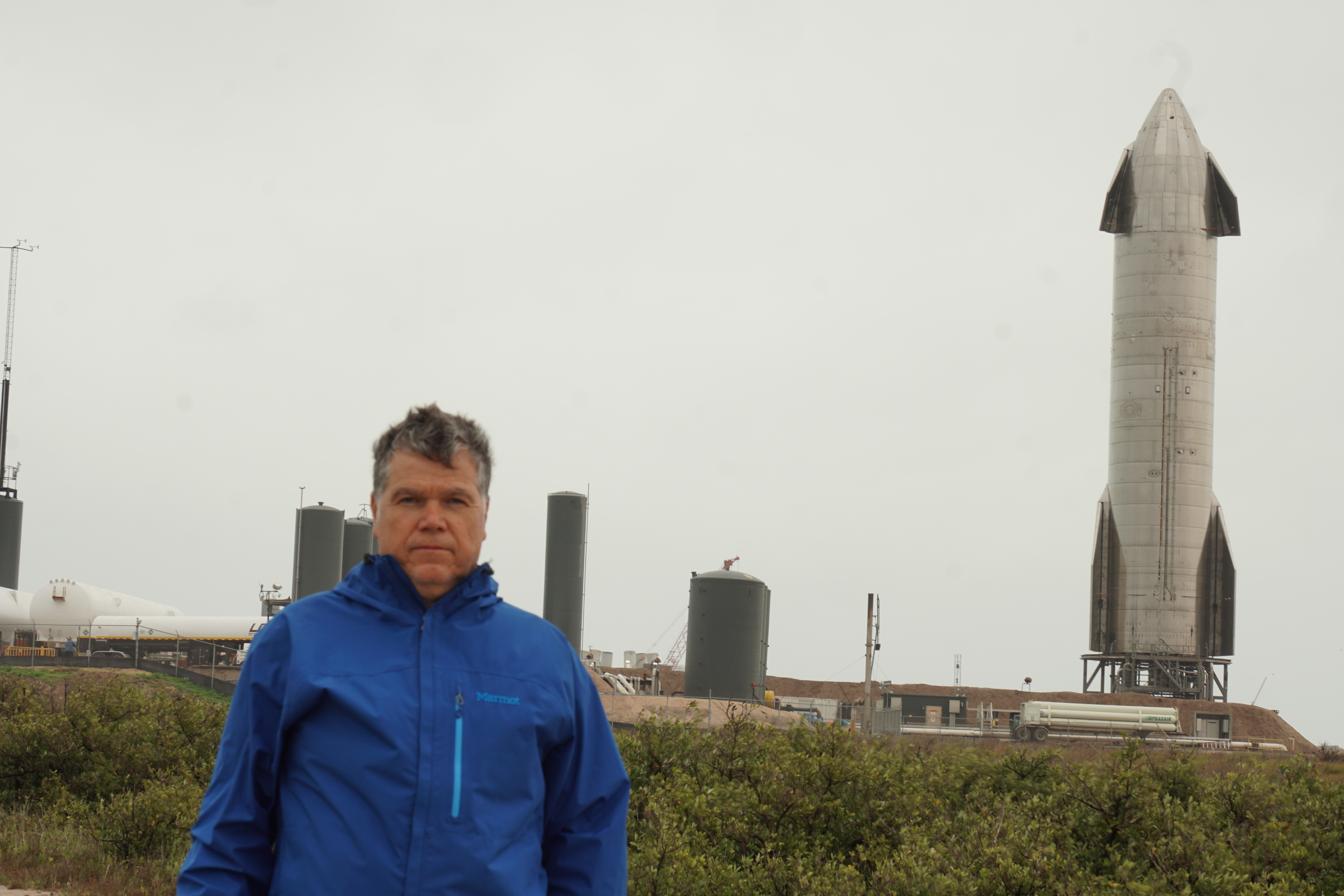 Jeff in front of SN11